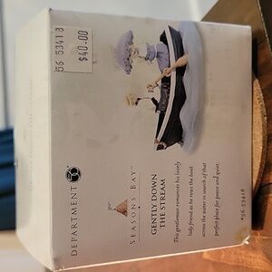 NIB Department 56 "Gently Down the Stream" Seasons Bay Series